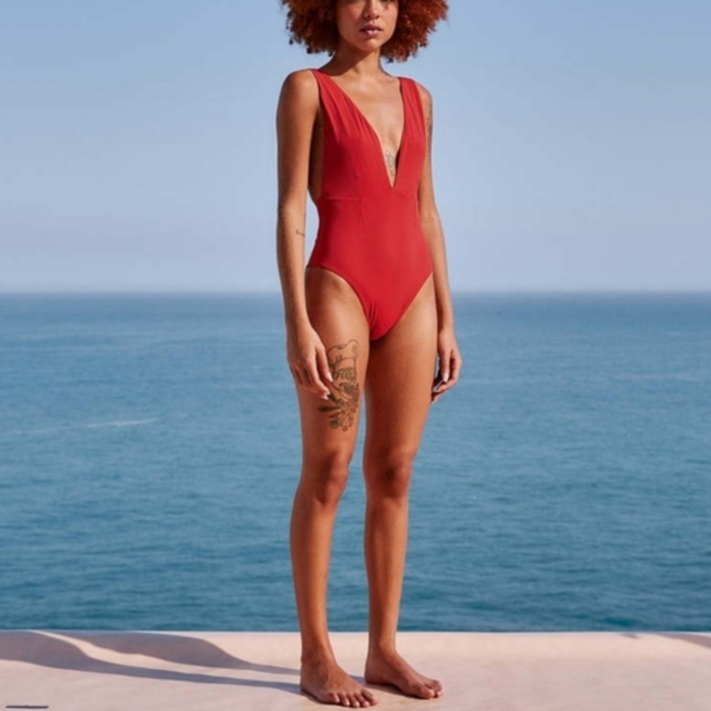 HAIGHT MARINA TIE BACK ONE PIECE SWIMSUIT